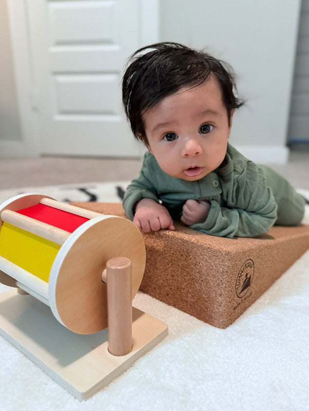 The Cork Tummy Time Wedge
